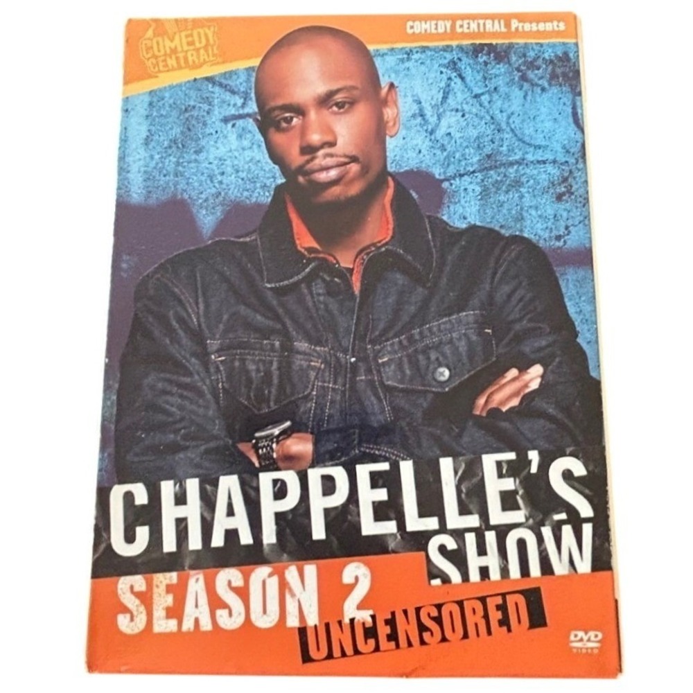 Comedy Central Chappelle's Show Season 2 DVD Box Set Uncensored Excellent 3-Disc